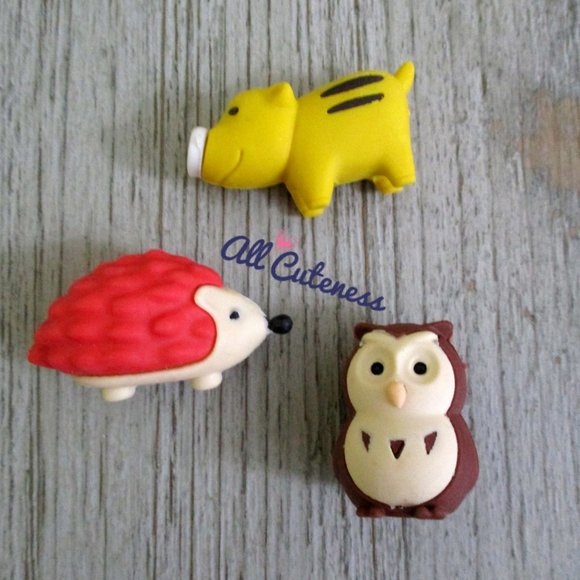 🎀 Cute 3D Animal Small Erasers - Picture 2 of 4